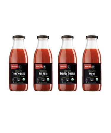 Mantova Italian Marinara Sauce 24oz (Pack of 2) - 100% Italian Tomatoes, Vegan, No Added Sugar, Non-GMO, Gluten-Free - Buy Online on GoSupps.com