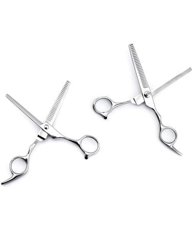 Precorn Effy Scissors for Dogs & Cats | High-Quality Toothed Metal Scissors for Gentle Grooming & Thinning | Essential Animal Hair Cutting Accessories - Buy Online on GoSupps.com