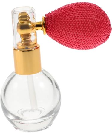 HAPINARY Empty Bottle Perfume Bottle Refillable Perfume Bottle Labs Perfume Bottle with Pump Refillable Bottle Crystal Perfume Glass Bubble Dispensing Pump Travel medium Golden - Buy Online on GoSupps.com