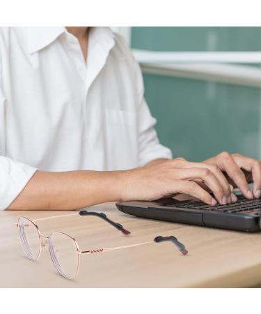 Doitool 10 Pairs Glasses Leg Covers | Silicone Pebble Gel Hinge Pads & Temple Sleeves - Ear Protectors for Glasses - Buy Online on GoSupps.com