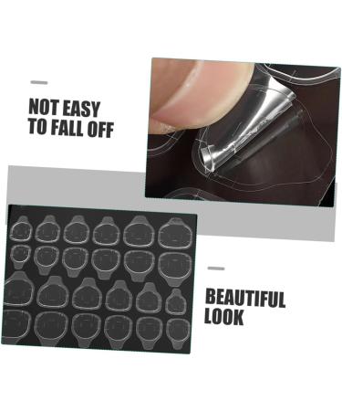 HONMEET 100 Sheets Jelly Manicure Stickers Nail Stickers for Press Ons Nail Glue for Artificial Nails Sticky Tabs Glue Nail Sticky Nail Tabs Nail Stickers for Fake Nails Soft Gel - Buy Online on GoSupps.com