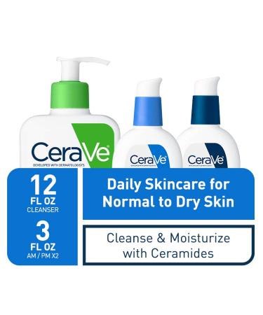 CeraVe Daily Skin Care Hydrating Bundle - 3 Piece Set - Buy Online on GoSupps.com