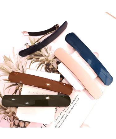 XPEX 6-Pack Vintage French Hair Clips for Women - Automatic Classic Clips for Fine & Medium-Thick Hair - Buy Online on GoSupps.com