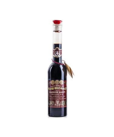 Giuseppe Giusti Riccardo Balsamic Vinegar, Product of Italy - Aged 12 Years - Simfonia Without Pourer, IGP Certified 8.45fl.oz / 250ml Without Pourer 8.45 Fl Oz (Pack of 1)