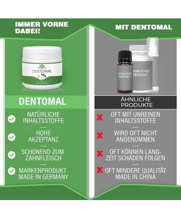 ADEMA NATURAL DENTOMAL - Tartar Remover & Dental Care for Dogs & Cats | Freshens Breath & Promotes Healthy Teeth - Buy Online on GoSupps.com