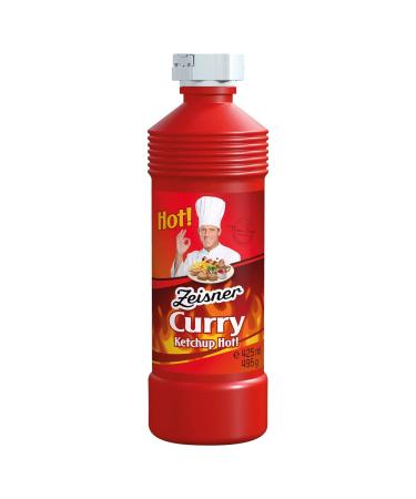 Zeisner Curry Ketchup Hot!Sustainably sharp with exquisite spicesFrom Grasberg near Bremen |Vegan |Of course without preservatives 425 ml curry hot 425 ml (1 Pack)