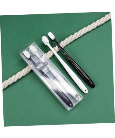 Gatuida 2pcs Ultrafine Soft Toothbrush & Dental Floss Set | Travel Toothpaste Essential for Oral Care - International Shipping Available - Buy Online on GoSupps.com