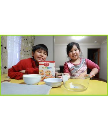 Betty Crocker Rainbow Cookie 495g With Pack Of Rainbow Chocolate Buttons Easy to Prepare - Buy Online on GoSupps.com