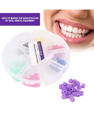 Multicolored Silicone Code Rings - 160 Universal Autoclavable Orthodontic Accessories for Dental Clinics - Buy Online on GoSupps.com