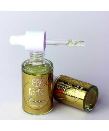 Divina Huile pour cuticules Soin luxueux pour des ongles parfaits 5 ml Huile d'amande Huile d'avocat Huile de jojoba Vitamines pour les ongles Divina Oil 5 ml - Buy Online on GoSupps.com