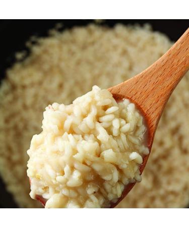Golden White Arborio Rice - Digestive Support Supplement | Gluten Free, GMO Free, Vegan | Fragrant Medium Grain Rice for Vegetarian Meals - 32 oz - Buy Online on GoSupps.com