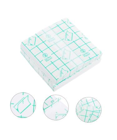 FRCOLOR 200 Pcs Makeup Hand Palette & Adhesive Cosmetic Plates for Foundation Nail Art & Color Mixing - Ideal for Professionals - Buy Online on GoSupps.com