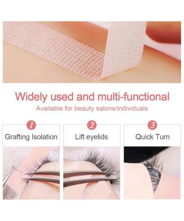 Buy Kalolary Pink Eyelash Tape - 5 Rolls Eyelash Extension Isolation Adhesive (0.5 inch x 10 yards) - Best Tools for Lash Extensions - Buy Online on GoSupps.com
