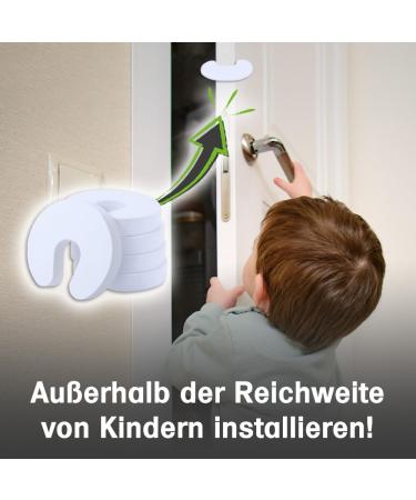 5 Set Offgridtec Door Stoppers - Robust Foam Safety Clamps for Child Protection | Door Window & Drawer Safety Solutions - Buy Online on GoSupps.com