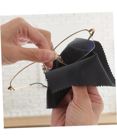 50pcs Eyeglass Cleaning Cloths - Premium Glasses Wipes for Lenses & Eyeglasses - Streak-Free Cleaner & Durable Microfiber - Buy Online on GoSupps.com