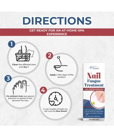 Extra Strength Toenail Fungus Treatment - Nail Repair for Cracked & Damaged Nails - Cure for Thick, Yellow, Discolored Nails - Buy Online on GoSupps.com