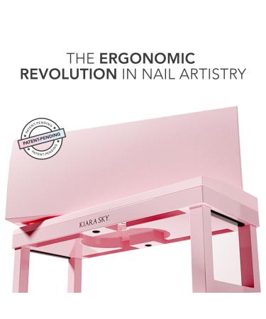 Kiara Sky Professional Nails Arm Rest - Acetone Resistant & Waterproof (Pink) for Manicure & Pedicure Technicians - International Shipping Available - Buy Online on GoSupps.com