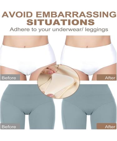 Cameltoe Concealer| 4PCS Camel Toe Concealer Silicone Sans Couture Anti Camel Toe Sous-v tements Garde Portable et R utilisable Anti Cameltoe Pad pour Femmes - Buy Online on GoSupps.com