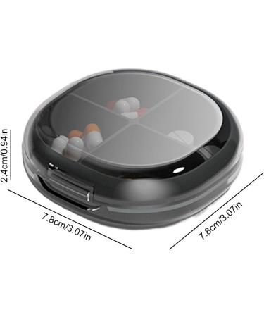 Travel Pills Organizer - Waterproof Medication Case & Travel Medicine Holder | Pocket Pharmacy Container for Trips - Buy Online on GoSupps.com