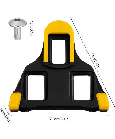 Queen King SPD Road Bike Cleats - Shimano Compatible Cleats for SPD-SL System Shoes - 6 Degree Float Cycling Pedals Cleat - Buy Online on GoSupps.com
