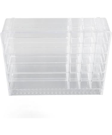 Fictory Diamond Lipstick Powder Cabinet - Organize and Display Cosmetics - Space Saving Transparent Shelf - Buy Online on GoSupps.com