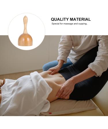 Wooden Massage Cup for Neck & Back | Chinese Gua Sha Tool for Muscle Tension Relief - Buy Online on GoSupps.com