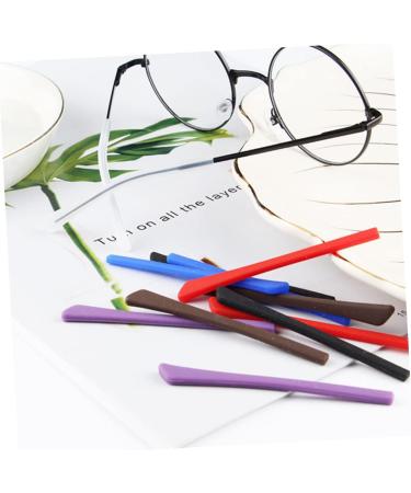 NOLITOY 30 Pairs Eyewear Leg Covers - Anti-Slip Silicone Sleeves for Spectacles & Glasses | Durable Eyeglass Accessories - Buy Online on GoSupps.com
