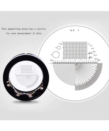 Magnifier Handheld Magnifier with Lights Foldable Portable Old Man Reading 10 Times Magnifier Optical Hd Lofty Ambition - Buy Online on GoSupps.com
