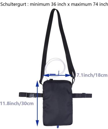 Urine Bag Cover & Catheter Drainage Bag Holder | Discreet Thigh Bag with Quick Lock Closure - International Shipping - Buy Online on GoSupps.com