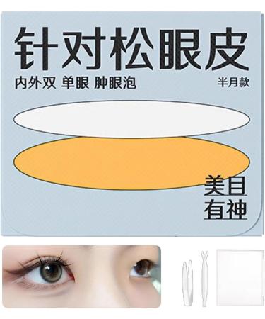 Hooded Eyelid Lifter Strips - Long-lasting Double Sided Eyelid Tape Invisible Professional Eye Strips Eye Lid Contour Stickers for Natural Daily Makeup - Buy Online on GoSupps.com