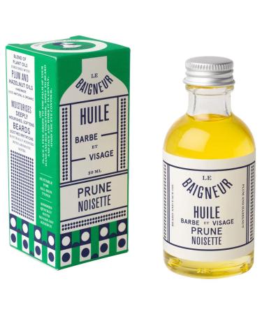 Huile barbe et visage Prune Noisette
