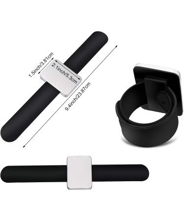 2-Piece Magnetic Wrist Sewing Pincushion Set for DIY Craft and Hand Sewing - Includes Wrist Pin Cushions and Needle Holder Band - Buy Online on GoSupps.com