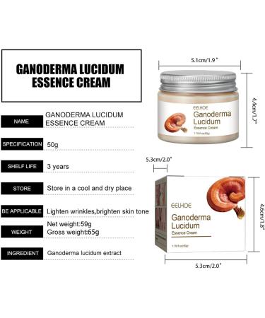  JPSDOWS Facial Moisturizer - Moisturizing cream for dry skin | Ganoderma Lucidum facial moisturizer for women reduces the appearance of fine lines and evens skin tone - Buy Online on GoSupps.com