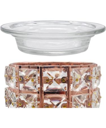 Sherchpry Wax Warmer Replacement Glass Shell - Aroma Lamp & Oil Heating Bowl for Melting Wax - International Shipping Available - Buy Online on GoSupps.com