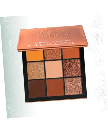 DOITOOL 1pc Maquillageorange Pearlescent Miaool Shimmer Matte Eyeshadow Pigmented Shadow Makeup Eye Beauty - Buy Online on GoSupps.com