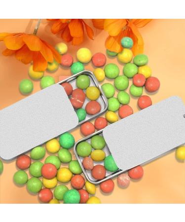 Empty Slide Top Tin Containers for Lip Balm & Crafts - 0.25oz 6 Pack | DIY Supply - Buy Online on GoSupps.com