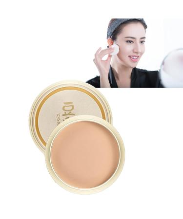 EXQST Hide and Set Soy Milk Powder Long Lasting Oil Control Makeup Holding Face Foundation Waterproof Sweatfree Concealer Foundation Soy Milk Powder Pressed Powder Foundation