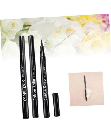 SKISUNO 5pcs Waterproof Makeup for Eyeliner Women Ladies Fast Smudge-proof Liquid Gel Dry Eye Tool Black - Buy Online on GoSupps.com