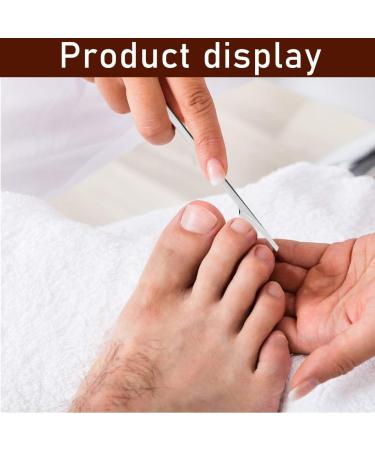 WHYCNJL 1 Piece Professional Foot Rasp with 1 Piece Pedicure 304 Callus Remover in Stainless Steel Removes Calluses of Dead and Wrinkled Skin Portable Stainless Steel Foot Care - Buy Online on GoSupps.com
