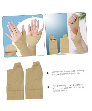 Shop Beaupretty 4 Pairs Sports Compression Gloves - Wrist Support & Thumb Stabilizer for Fitness | International Shipping - Buy Online on GoSupps.com