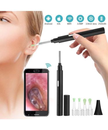 Wireless WiFi Ear Pick 3.9mm Endoscope Otoscope HD 1080P Ear Cleaner - Ear Wax Removal Tool - Buy Online on GoSupps.com