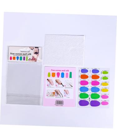DOITOOL 3 Sets Non-woven Nail Silk Extension Manicure Tools Professional for Girlfriend Nail Polish Kit Nail Kit Nail Sticker Nail Extension Form Nail Extension Fiber Repair Suite - Buy Online on GoSupps.com