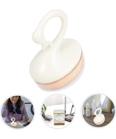 Didiseaon Makeup Brush Cosmetic Brush Buffing Powder Brush Makeupbrush Face Makeup Foundation Loose Powder Brush Blush Brush Plastic Liquid Foundation Brush No Trace White 9X6.5X4.5CM White - Buy Online on GoSupps.com