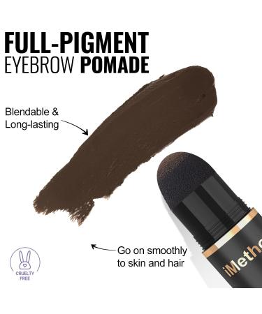iMethod Eyebrow Stamp Refill - Light Brown Pomade for Stencil Kit - Buy Online on GoSupps.com