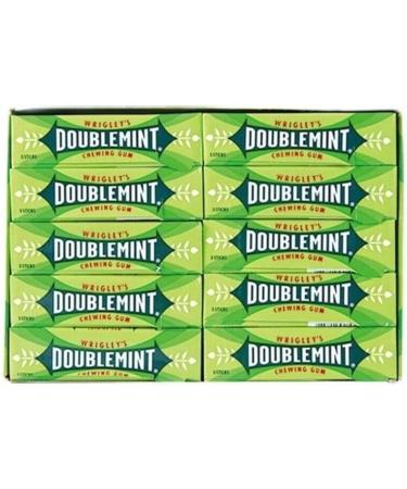 WRIGLEY'S JUICY FRUIT/DOUBLE MINT Peppermint/DOUBLE MINT Strawberry Mint Chewing Gum (3 Pack Variety Bundle) 60 Packets Total - Buy Online on GoSupps.com