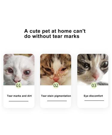 Professional Tear Stain Remover Powder & Applicator Brush for Dogs & Cats | Eye Care Comb for Pet Tear Stains - Buy Online on GoSupps.com