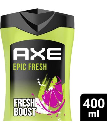 Epic Fresh Shower Gel for a Fresh Feel All Day 12h Unbeatable Scent 400ml - Buy Online on GoSupps.com