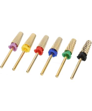 Nail Grinder Bits Stainless Steel Shaping Cutting Accessory Nail Grinding Head for Beauty Salon - Buy Online on GoSupps.com