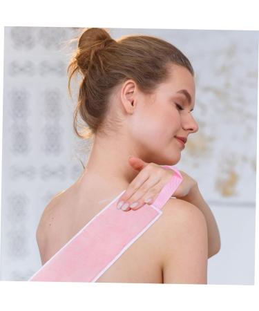 Healeved Flocking Back Strip Tanning Back Lotion Applicator Back Tanning Strap Self Tanning Mitt Applicator Bathroom Supplies Back Buddy Lotion Applicator) Fiber Pink Foot Accessories - Buy Online on GoSupps.com