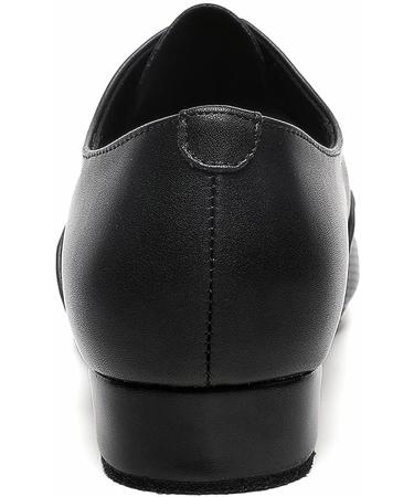 Bokimd Men's Breathable Ballroom Dance Shoes Latin Tango Modern Character 9.5 Black - Buy Online on GoSupps.com